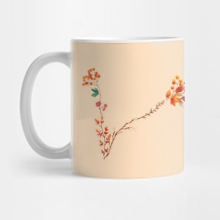 Autumn Inspired Pisces Zodiac Sign Constellation Mug